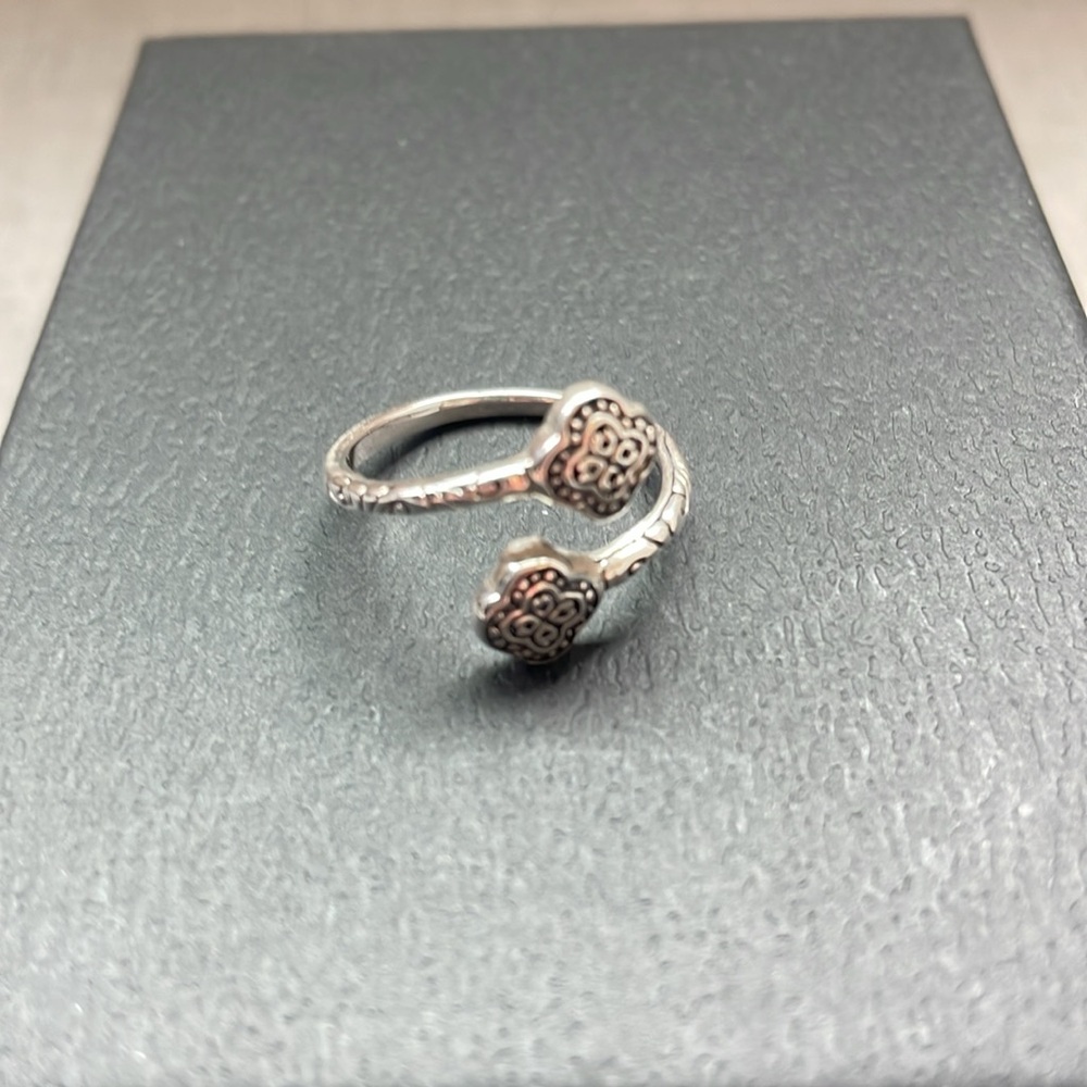 Annika Witt Silver Ring Size 7 - Picture 4 of 7